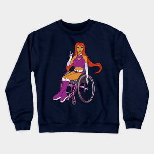 Starfire on Wheels Crewneck Sweatshirt